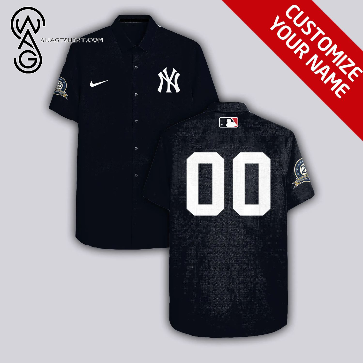 [Top Trending] New York Yankees Team Full Printing Personalized Hawaiian Shirt